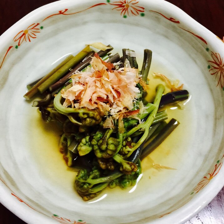 春ですね わらびのおひたし レシピ 作り方 By らあじ2213 楽天レシピ 春ですね わらびのおひたし レシピ 作り方 By らあじ2213 楽天レシピ